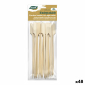 Palillos de Bambú Algon 13,5 cm Set 20 Piezas (48 Unidades)