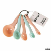 Set de Cucharas Medidoras Wooow 5 Piezas Plástico (36 Unidades)