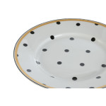 Set de Vajilla Home ESPRIT Blanco Porcelana 18 Piezas 27 x 27 x 2 cm