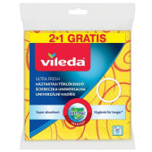 Paño de Cocina Vileda 144826 Amarillo (3 Piezas)