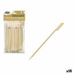 Set de Pinchos para Barbacoa Algon Bambú 100 Piezas 18 cm (18 Unidades)