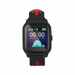 Smartwatch LEOTEC FT1133024 1,3" Negro Acero Negro/Rojo Negro, rojo