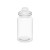 Tarro Transparente Vidrio 1,2 L (12 Unidades) Con Tapa