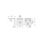 Escuadra Reforzada Nivelo Para Cama M10 Zincado