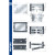 Kit Herrajes Puertas Correbase 406-412L Para Puertas Madera, Cristal, Aluminio