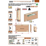 Guia Aluminio Plata Living Base Out 3 Metros