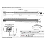 Guia Mesa Extensible Kombi 47 H82 980Mm Bidi Con Freno 3 Tableros X 500Mm. Carga 90Kgs.