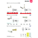 Tubo Union Cabeza Bombata Komby Niquelado 8-37 M6 (100 uds.)