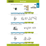 Soporte Estante Cristal Transparente (100 uds.)