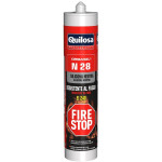 Silicona Neutra Rf-240 Fire-Stop 300Ml Antifuego Gris Perla