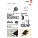 Cargador Wireless Embutir Blanco Ø80 H12