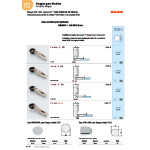 Tapa Embellecedor Redonda Ø30 Cromo P2Cta06  Para Bisagra Cristal 30.245