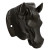 Aldabon Caballo Simple 310 Forja Negro