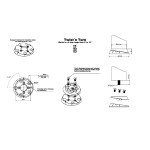 Conector Twist'n-Turn Para Patas De Mesa 5 Posiciones. M-10. Patentado.