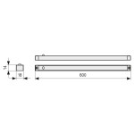 Lampara Sol. Slim-B 4,8W L560 Pir 5000ºk. 8,5W/M. 180Led/M. No Incluye Transformador.