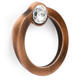 Tirador Zmk Hole Ø60 C32 Bronce 1Brillan