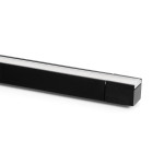 Modulo Led Minirail Largo 300Mm 3,6W 24V Dc Negro