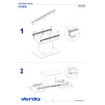 Guia Mesa Extensible Kombi 47 H82 980Mm Bidi Con Freno 3 Tableros X 500Mm. Carga 90Kgs.