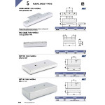 Pata Metalica Patty 220X108 H45 Niquel Satinado