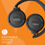 Auriculares JBL TUNE 520BT BK Negro