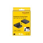 Dock/Base de carga DELOCK 88018 Negro