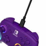 Mando Pro para Nintendo Switch + Cable USB PDP Morado Nintendo Switch