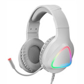 Auricular con Micrófono Gaming Mars Gaming MH222 Blanco