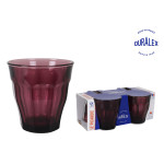 Set de Vasos Duralex Picardie 250 ml Morado (4 Unidades)