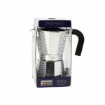 Cafetera Italiana Monix Braisogona_M620006 Plata Aluminio 6 Tazas