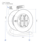 Cable alargador EDM