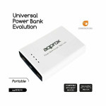 Power Bank approx! APPPB78EVW 7800 mAh 2 x USB Micro USB 5 V 1-2 A Blanco Negro/Blanco