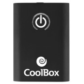 Transmisor-Receptor de Audio Bluetooth CoolBox COO-BTALINK 160 mAh Negro