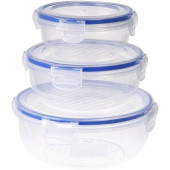 Set de Fiambreras Excellent Houseware 024000670 3 Unidades