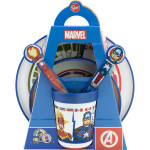 Set de Menaje Infantil The Avengers CZ11304 Plástico (5 Piezas)