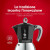 Cafetera Italiana Bialetti Moka Negro Aluminio