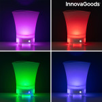 Cubitera LED con Altavoz Recargable Sonice InnovaGoods