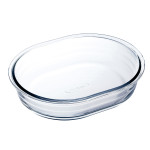 Molde para Tartas Ô Cuisine Ocuisine Vidrio Transparente Vidrio Ovalado 19 x 14 x 4 cm 6 Unidades