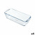 Molde para Horno Pyrex Classic Vidrio Rectangular Transparente Vidrio 28 x 11 x 8 cm (4 Unidades)