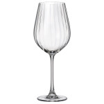 Copa de vino Bohemia Crystal Optic Transparente 650 ml 6 Unidades