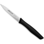 Cuchillo Pelador Arcos Nova Negro Acero Inoxidable Polipropileno 10 cm (12 Unidades)