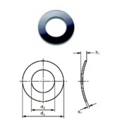 Arandela Muelle Din 137A Mikalor 7,4Mm (100 uds.)