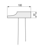 Martillo Ebanista Bellota 8005-D