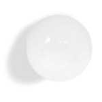 Pomo Bola Terra D24 Plastico Blanco