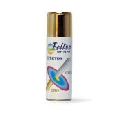 Spray Pintura Oro Cromo 200Ml Oro Brillo