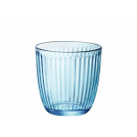 Set de Vasos Bormioli Rocco Line Azul Vidrio 290 ml