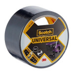 Cinta Americana Scotch 48Mmx25M Negro Universal