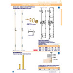 Cerradura Seg.tesa 3P Tlb35Scle Oro Entrada 50Mm Cerradero 40Mm S/Cilindro