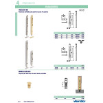 Pasador Palanca Embutir 160Mm Inoxidable