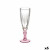 Copa de champán Cristal Rosa 6 Unidades (170 ml)