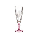 Copa de champán Cristal Rosa 6 Unidades (170 ml)